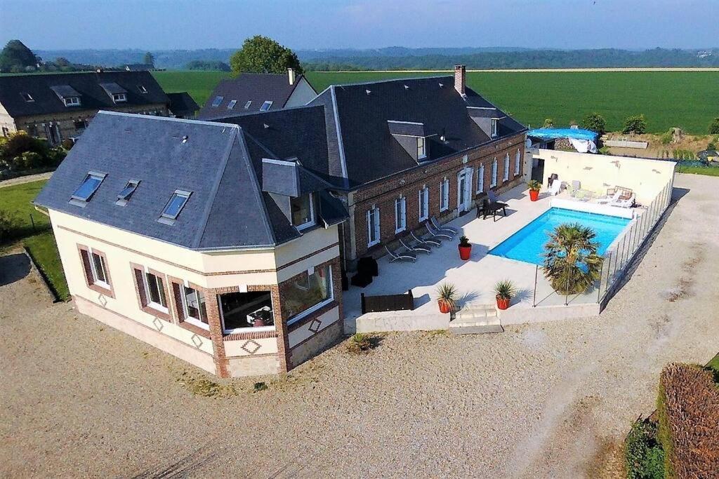 Gite La Fecampoise Pres De Fecamp Ganzeville Bagian luar foto